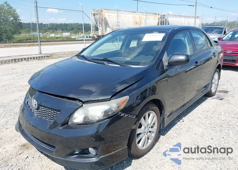 2010 Toyota Corolla S из США, поврежденный, VIN 2T1BU4EE3AC480292